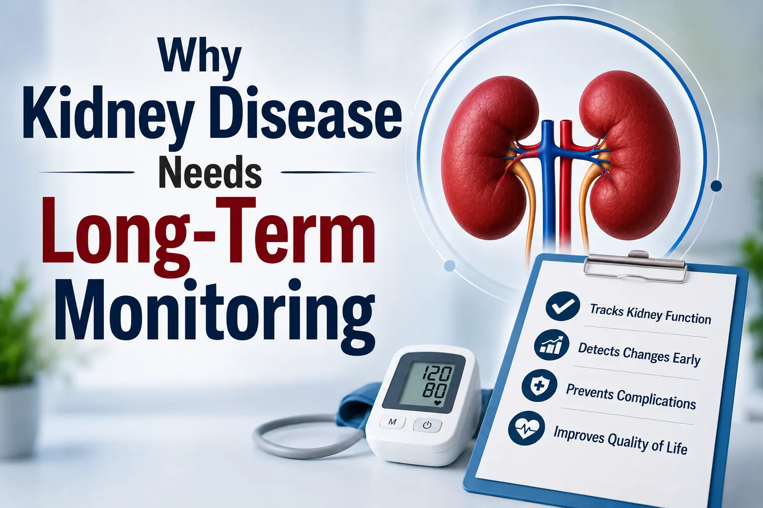 Why Kidney Disease Needs Long-Term Monitoring?